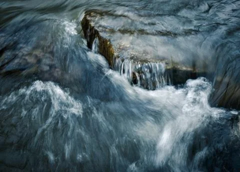 Detail of a river Stock Photos