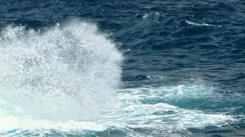 Detail of rocks and waves. Stock Footage 99600791