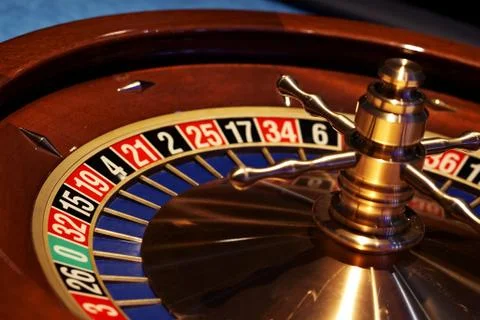 Detail of roulette Stock Photos