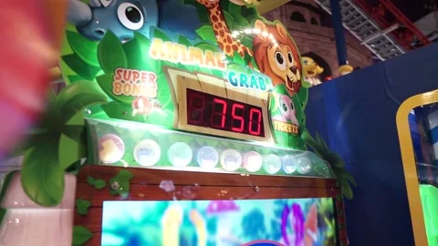 Detail Score Machine Game 스톡 동영상 140171528