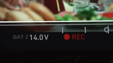 Detail screen with indicators Stock-Footage 61938605