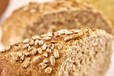 Detail of the Seed Bread Stock Photos
