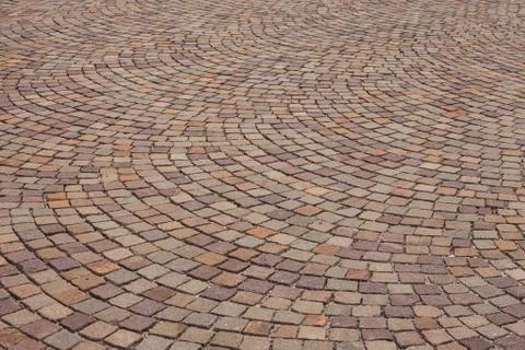 Detail from a sidewalk surface Stock Photos