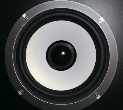 Detail of a speaker Stock Photos