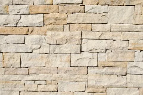 Detail of the stone wall texture Stock Photos