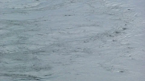 Detail on string of eddies formed at the surface of fjord 스톡 동영상 39654281