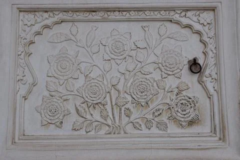 Detail textured pattern on the wall Foto stock