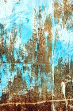 Detail textures and patterns of rusty iron plate Stock Photos