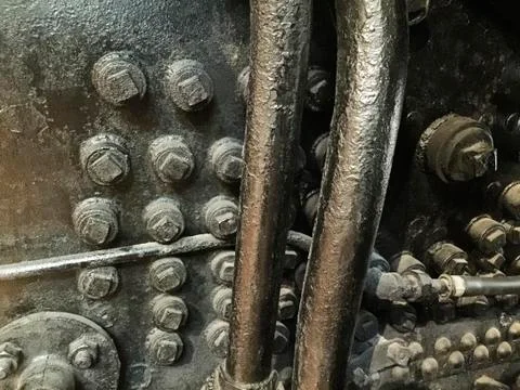 Detail from Train Engine Stock Photos