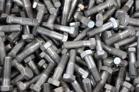 Detail view, screw Stock Photos