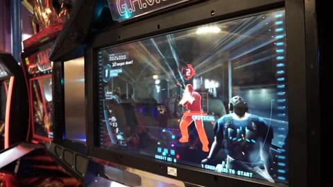 Detail War Game in Machine Stock Footage 140172857