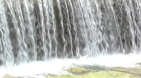 Detail of a waterfall. Stock Footage 61272638