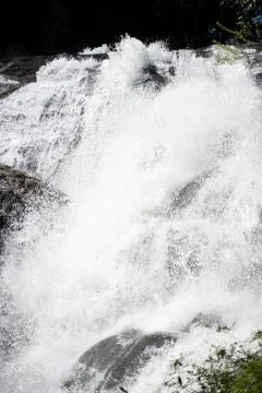 Detail of waterfall Stock Photos