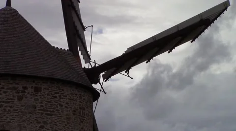Detail of a windmill Stock Footage 66535116