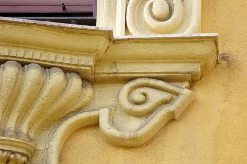 Detail of a window Stock Photos