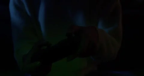 Detail of a woman's hands with a controller playing video games Stock Footage 245904673