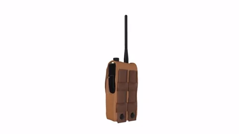 Detailed 3D rendering of a radio device in a realistic setting Stock-Footage 285924758