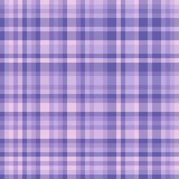 Detailed, abstract plaid pattern in lavender and violet hues. Textile design  Stock Illustration
