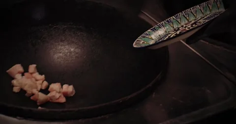 The Detailed and Enjoyable Cooking Process with Fresh and Flavorful Seafood in a Stock Footage 297692530