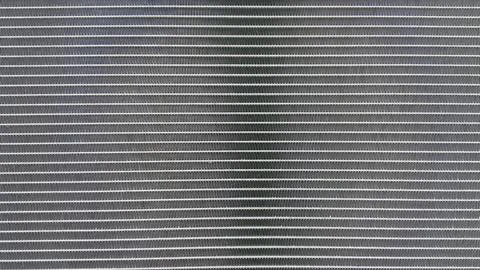 Detailed background pattern of metallic heat exchanger Stock Photos