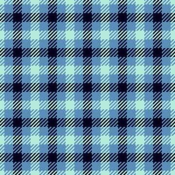 Detailed blue plaid pattern, checkered design, textured and versatile. Evokes Stock Illustration