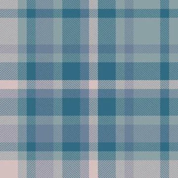 Detailed blue plaid pattern, versatile for backgrounds, textiles, and designs Stock Illustration
