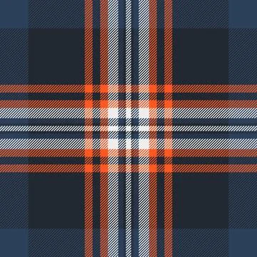 Detailed check pattern vector, service fabric plaid tartan. Creativity text.. Stock Illustration