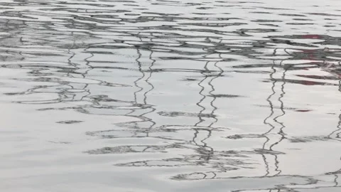 Detailed close up view on water surfaces with waves Video stock 244971880