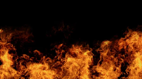 Detailed fire background (seamless loop, full Hd ,slow motion) Stock Footage 29450530