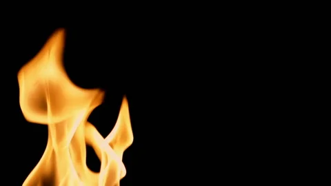 Detailed fire background ,slow motion, seamless loop Stock Footage 88728734