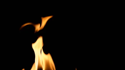Detailed fire background ,slow motion, seamless loop Stock Footage 88728903