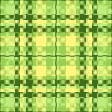 Detailed green plaid pattern. Textile design with intersecting stripes. Perfe Stockillustratie