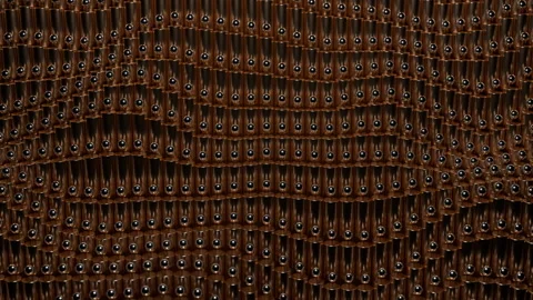 Detailed Leather Pattern. Closeup Of Textured Leather Surface With Intricate Stock Footage 333795131