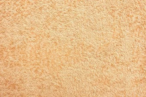 Detailed pattern of a soft beige towel texture Stock Photos