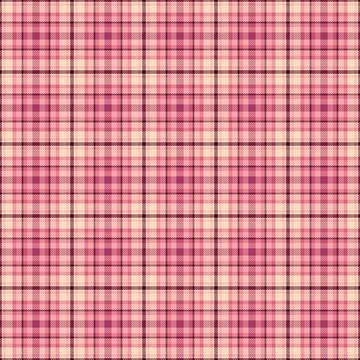 Detailed pink plaid pattern. Classic tartan design, suitable for backgrounds, Stock Illustration