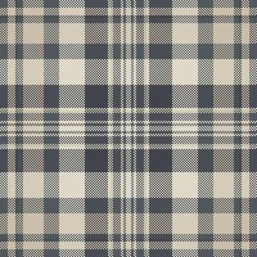 Detailed pixel plaid pattern in muted tones. Abstract design for backgrounds, Illustrazione stock
