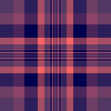 Detailed pixel tartan pattern. Classic design. Perfect for fashion, textile,  Stock Illustration