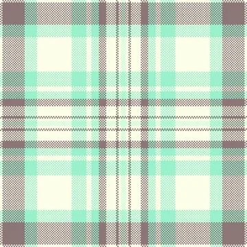 Detailed pixelated plaid pattern in soft pastel hues. Perfect for backgrounds 스톡 일러스트