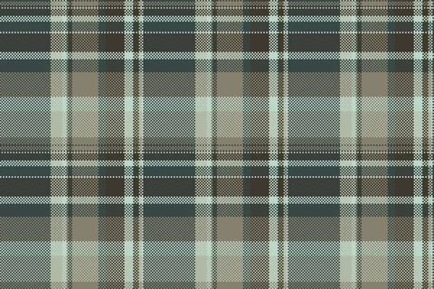 Detailed pixelated tartan pattern in neutral colors. Seamless texture for tex Stock Illustration