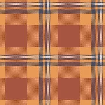 Detailed plaid pixel pattern. Ideal for backgrounds, fabric design, and texti Illustrazione stock
