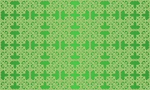 Detailed seamless celtic pattern Stock Illustration