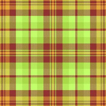 Detailed seamless plaid pattern with a classic woven textile look. Perfect .. Illustrazione stock