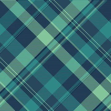 Detailed seamless plaid pattern in cool tones. Represents tradition, heritage 스톡 일러스트