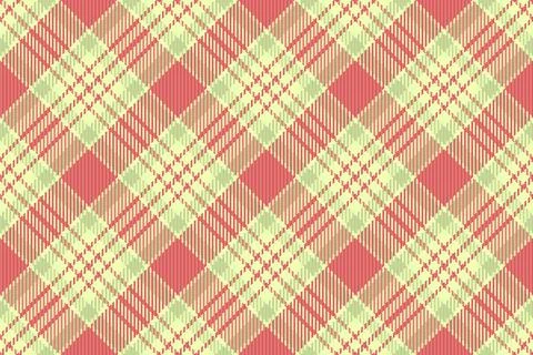 Detailed seamless plaid pattern. Use for festive designs, warm textiles, or r Stock Illustration
