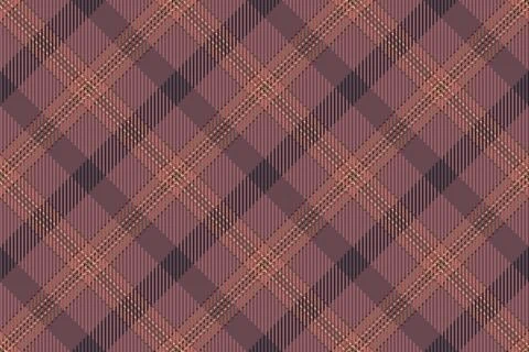 Detailed seamless tartan pattern in warm earth tones. Great for textile desig イラスト素材