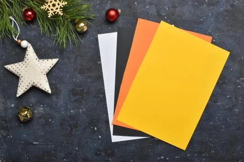 Detailed step-by-step instructions for making tiger masks from paper for chil Stock Photos