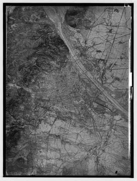 Detailed structural plan for the redesign of Vienna (Groß-Wiens) Copyright.. Stock Photos
