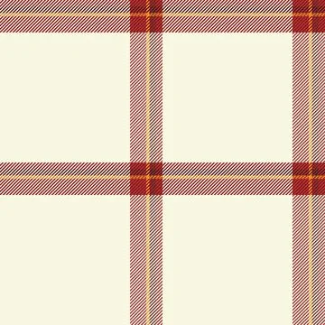 Detailed tartan pattern, perfect for backgrounds or textures. Its warm, tradi Stock Illustration