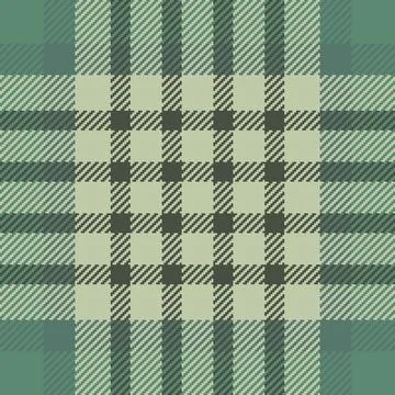 Detailed tartan pattern with subtle green hues. Represents tradition, heritag Stock Illustration