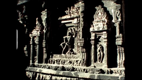 Detailed Temple Relief Video stock 277976369